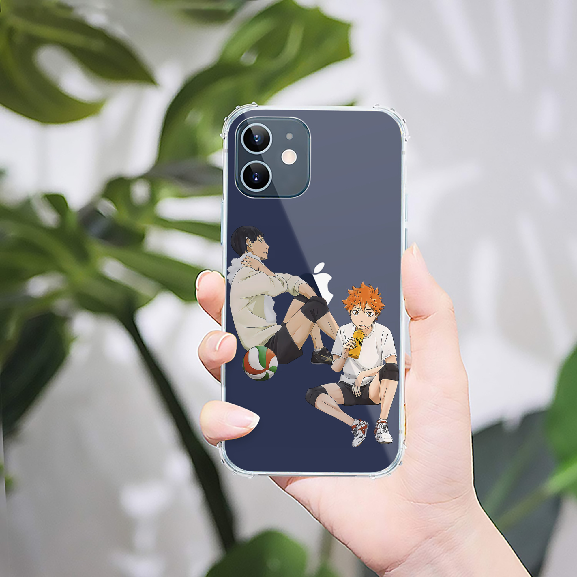 ハイキュー!! Haikyu!! 【iPhone 12シリーズ対応】透明スマホケース（クリアソフトケース）